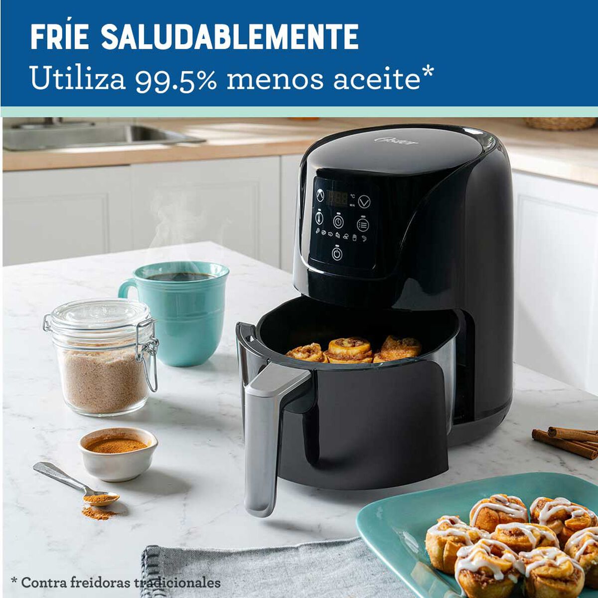Freidora de Aire Oster CKSTAF18DDF 1,8 lts.