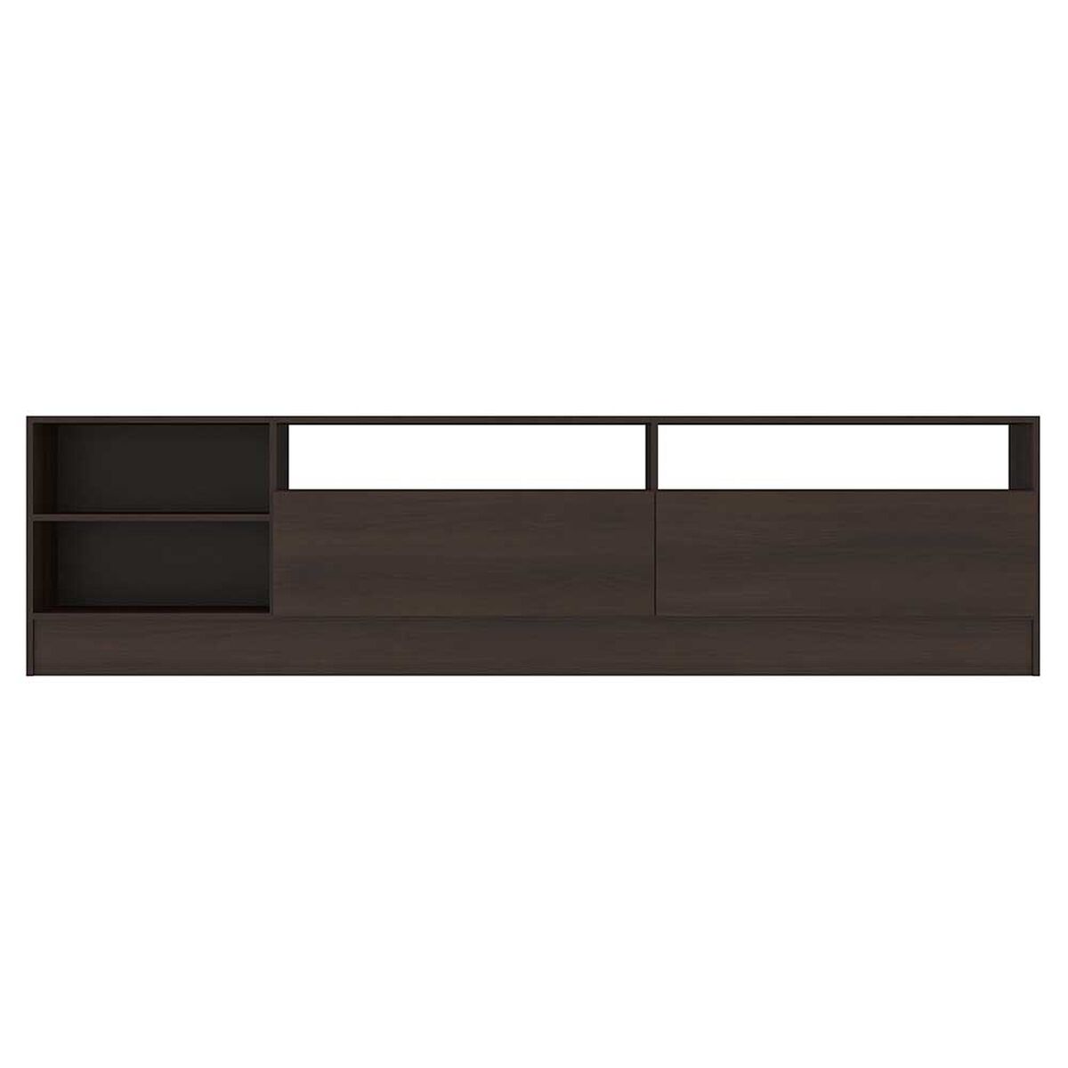 Rack TV Vekkahome Moyan 2 Puertas Café