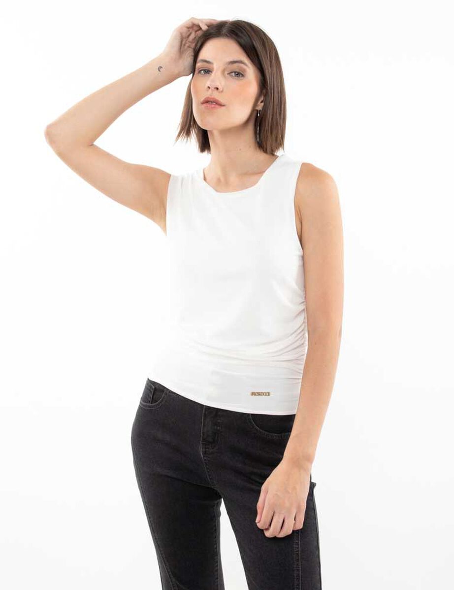 Polera Sin Mangas Mujer Fiorucci