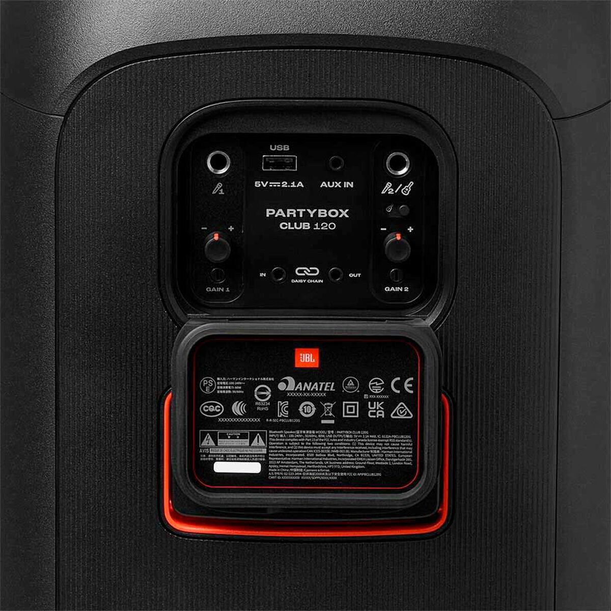 Parlante Bluetooth JBL PartyBox Club 120 Negro