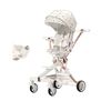Coche de Paseo 360° con Mesita Lubabycas Blanco