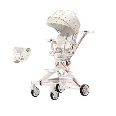 Coche de Paseo 360° con Mesita Lubabycas Blanco