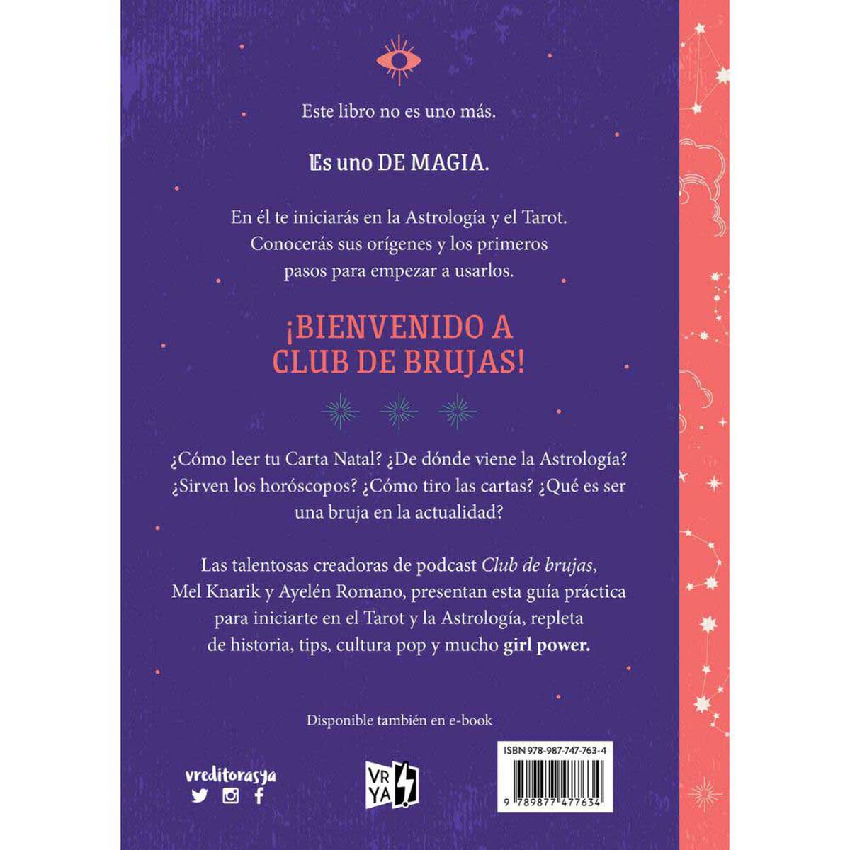 Libro Club de Brujas Mel Knarik; Ayelén Romano Editorial Vergara y Riba