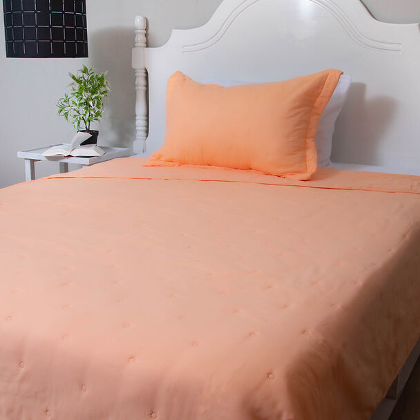 Quilt Doral 1,5 Plazas Damasco Juliett