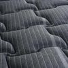 Cama Europea Celta 2 Plazas Black Elite Base Dividida + Set Havana