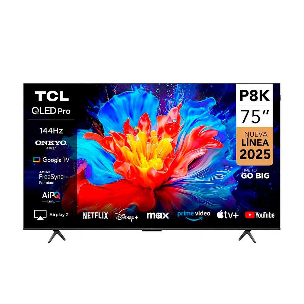 QLED Smart TV 75" 4K UHD P8K TCL