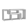 Rack TV TuHome Beijing 40" Blanco