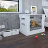 Velador Cama para Mascotas + Platos Hound TuHome