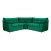 Sofá Seccional Muebles MPR Alerce 5 Verde Esmeralda