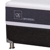 Box Spring CIC 2 Plazas Ortopedic + Respaldo + 2 Veladores