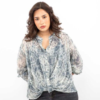 Blusa Manga Larga Mujer Extralindas