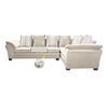 Sof&aacute; Seccional Derecho Living Factory Capri 5 Cuerpos Beige