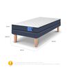 Combo Cama Europea CIC 1 Plaza Excellence + Escritorio Basic Chocolate