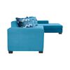 Sof&aacute; Seccional Living Factory Venecia 5 Cuerpos Azul