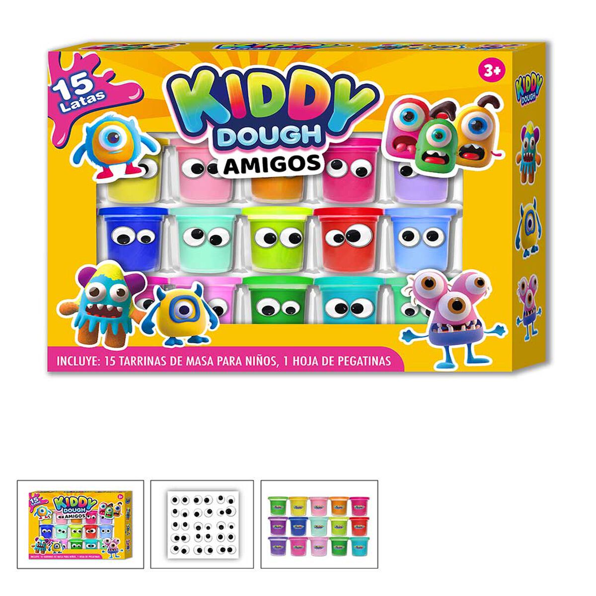 Amigos Divertidos de Masitas Kiddy Dough