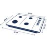 Kit Empotrable Campana Mabe CM6045XV0 + Encimera General Electric PG6040EVN0