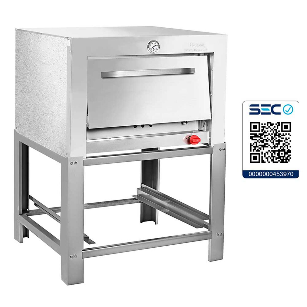 Horno Semi Industrial Ticgas 1 Cámara 65x65 Gas Licuado