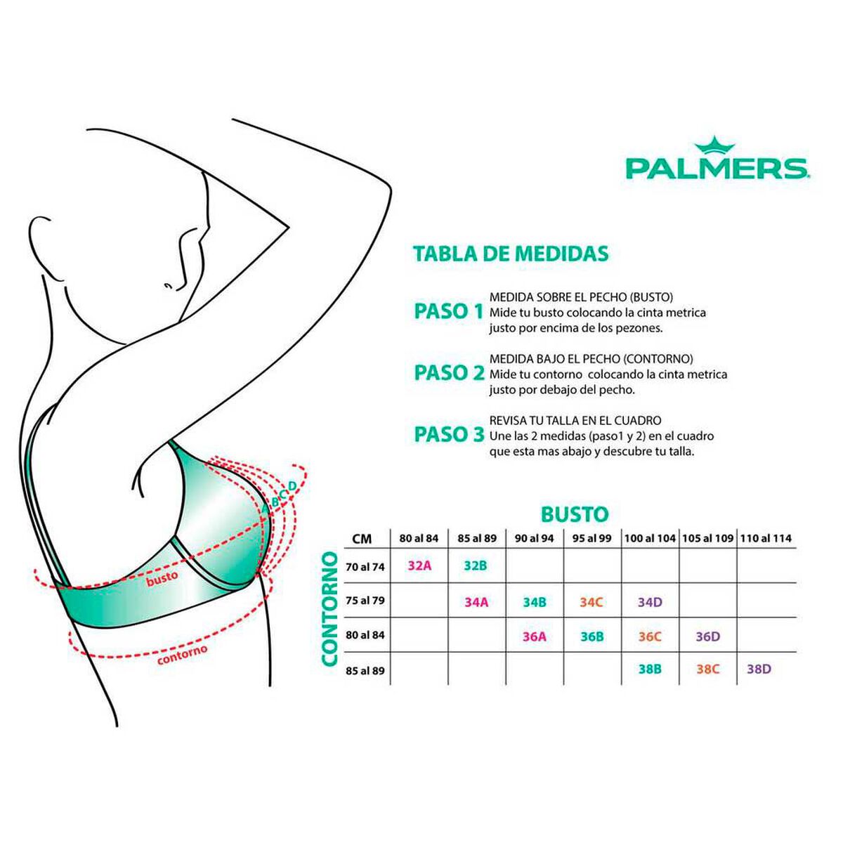 Pack 2 Sostenes Mujer Palmers