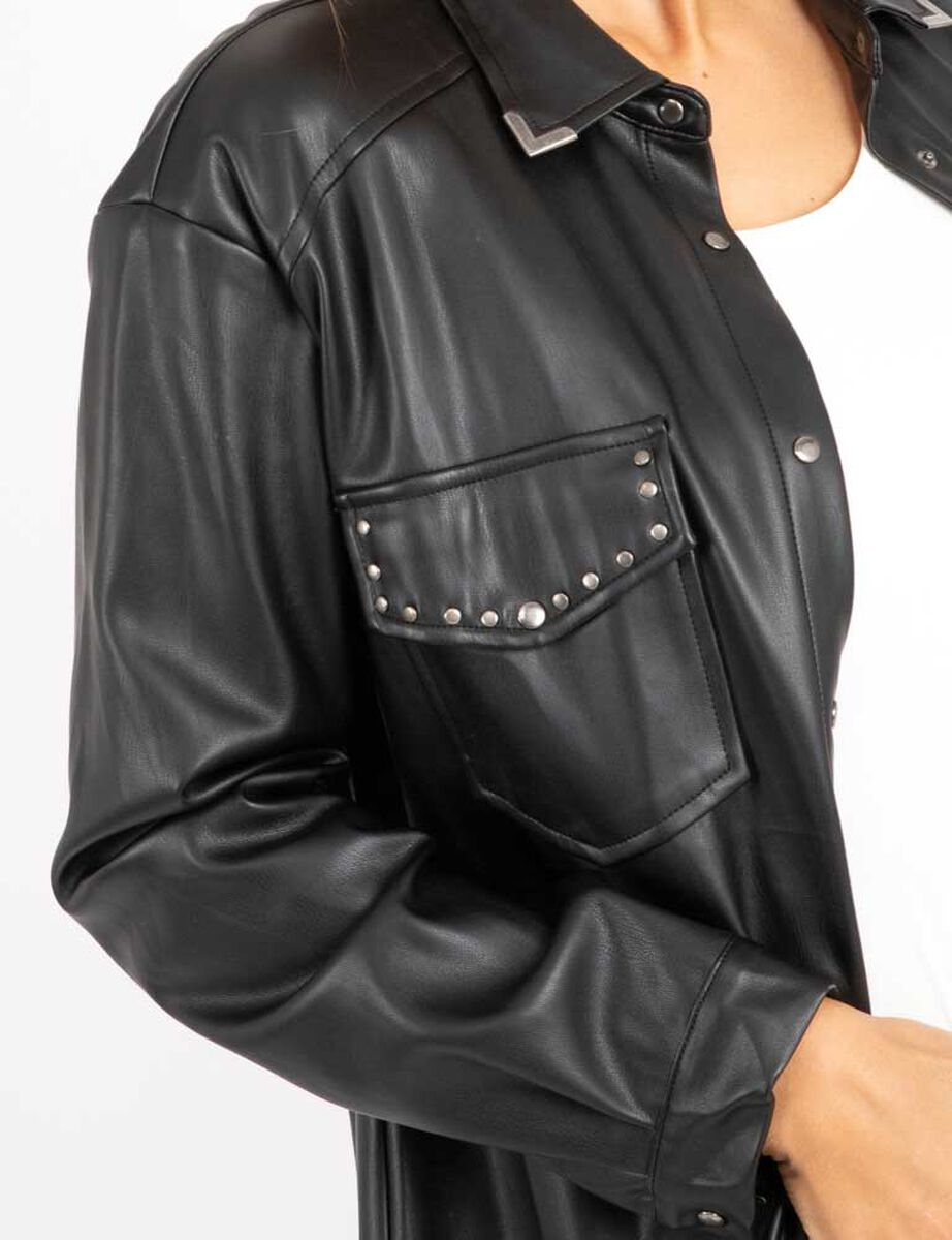 Chaqueta Ecocuero Mujer Alma