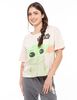 Pijama de Algodón Manga Corta Mujer Baby Yoda