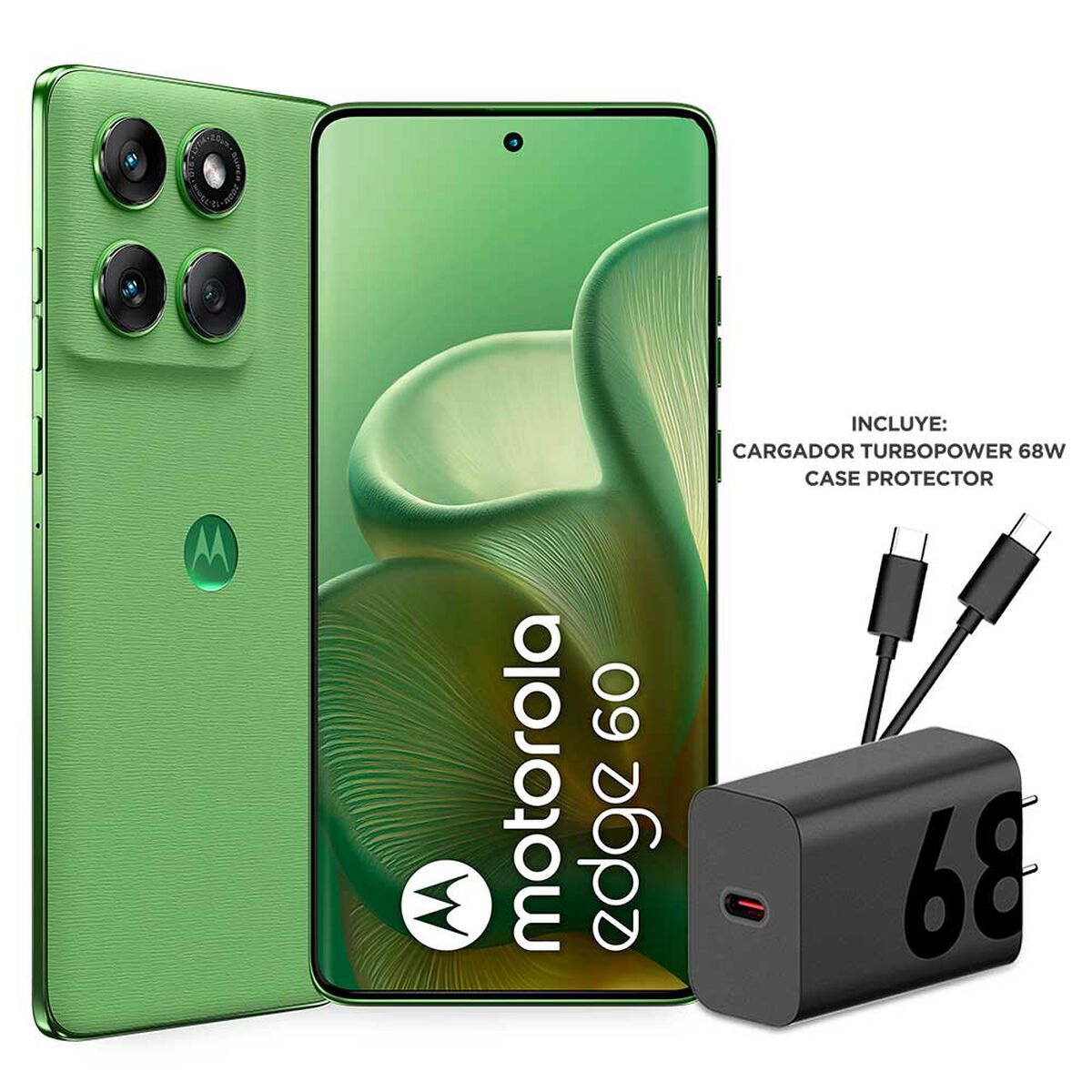 Celular Motorola Edge 60 256GB 6,67" Verde Liberado