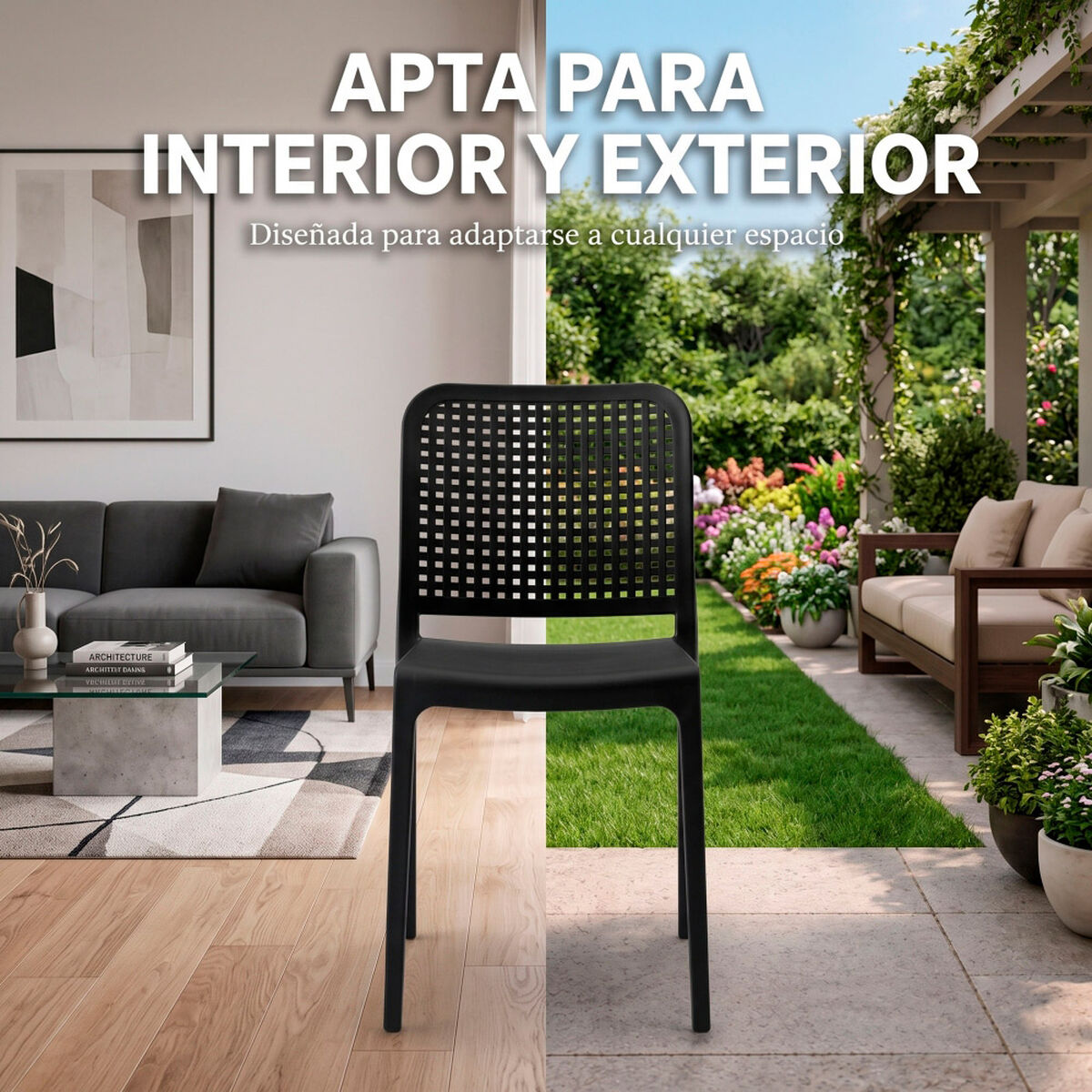 Silla Tuhome Bronx Negra