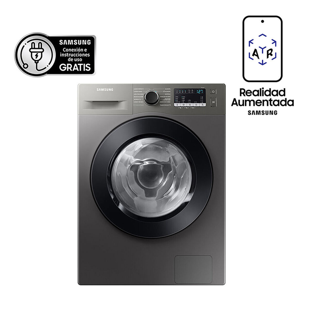 Lavadora Secadora Samsung WD95T4046CX/ZS 9,5/6 kg.