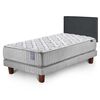 Cama Europea Cannon 1,5 Plazas Hybrid Visco
