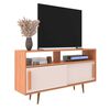 Rack Almore Belen Hasta 65" Freijo y Off White