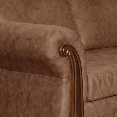 Imagen 2 del producto Sofá Black Factory Bristol 2 Cuerpos Terracota