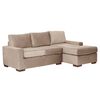 Sofá Seccional Derecho Latam Home Livorno 3 Cuerpos Beige