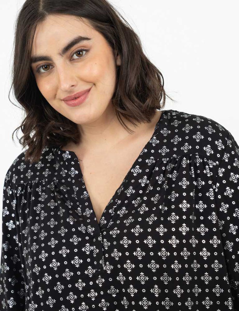 Blusa Manga 3/4 Mujer Extralindas