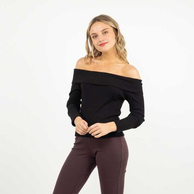 Sweater Bardot Mujer Icono