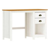 Escritorio Roca Posadas 2 Cajones Blanco