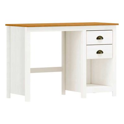 Escritorio Roca Posadas 2 Cajones Blanco