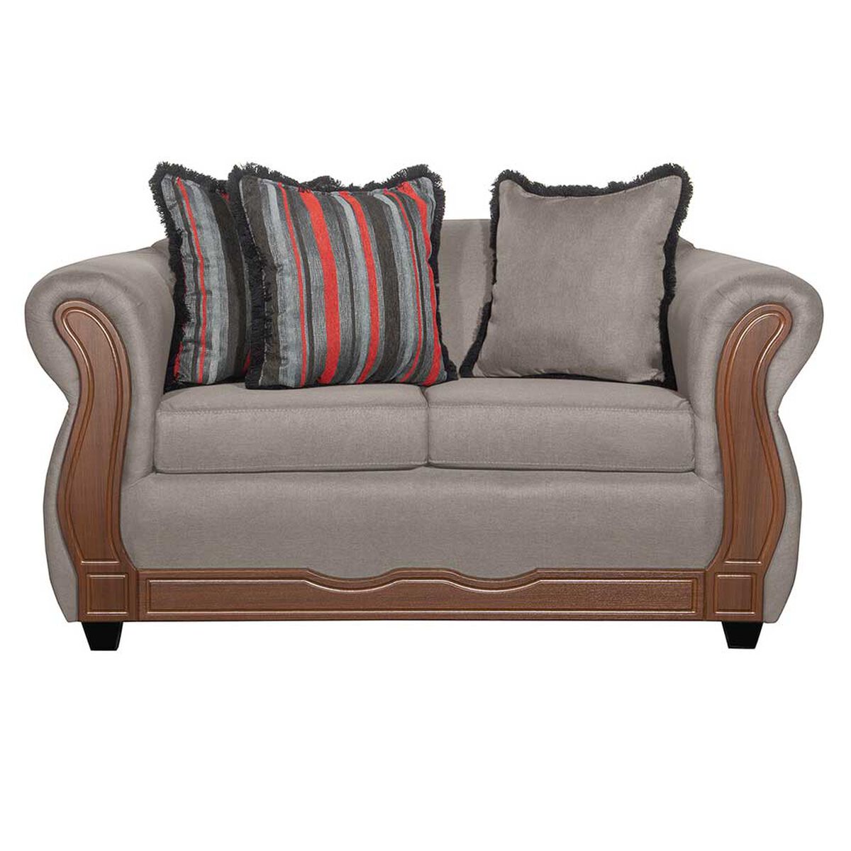 Juego de Living Black Factory Sofia 4 Cuerpos Beige