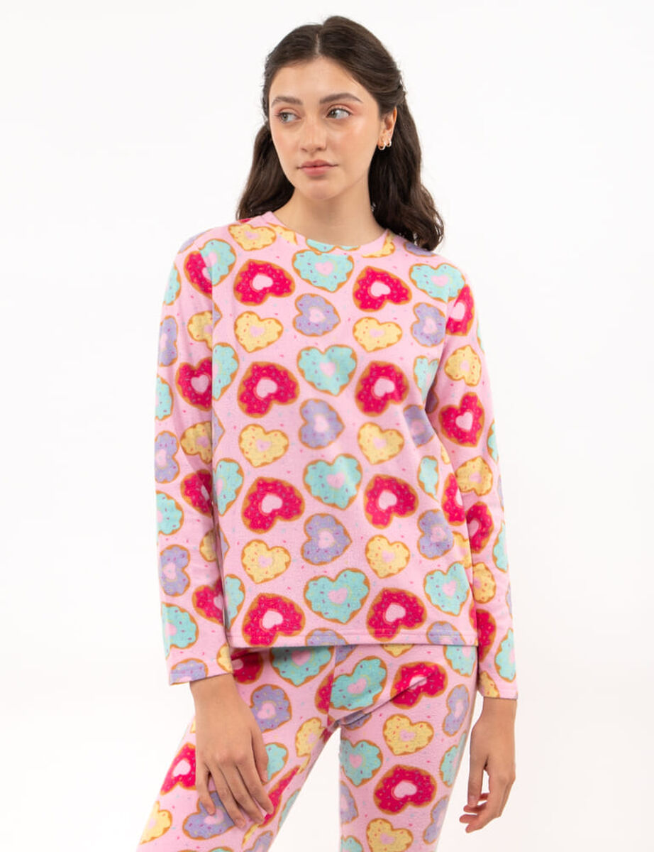 Pijama Manga Larga Mujer Icono