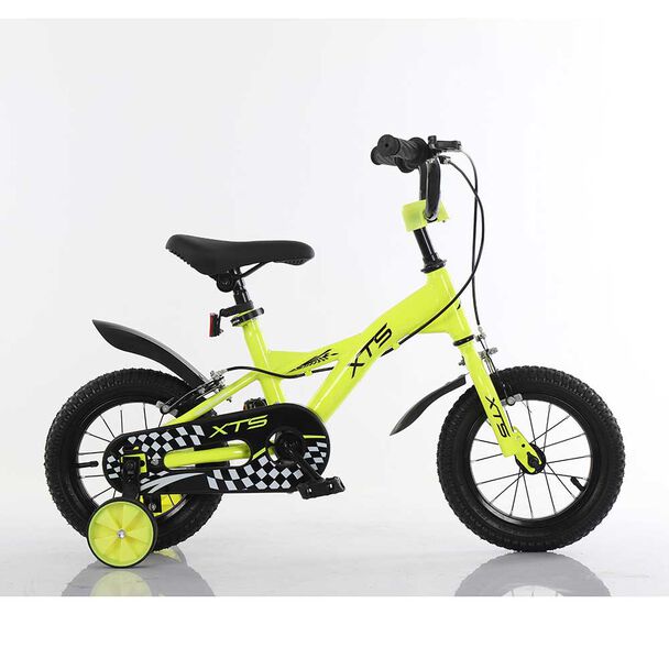 Bicicleta Infantil Aro 12 Amarilla Xts