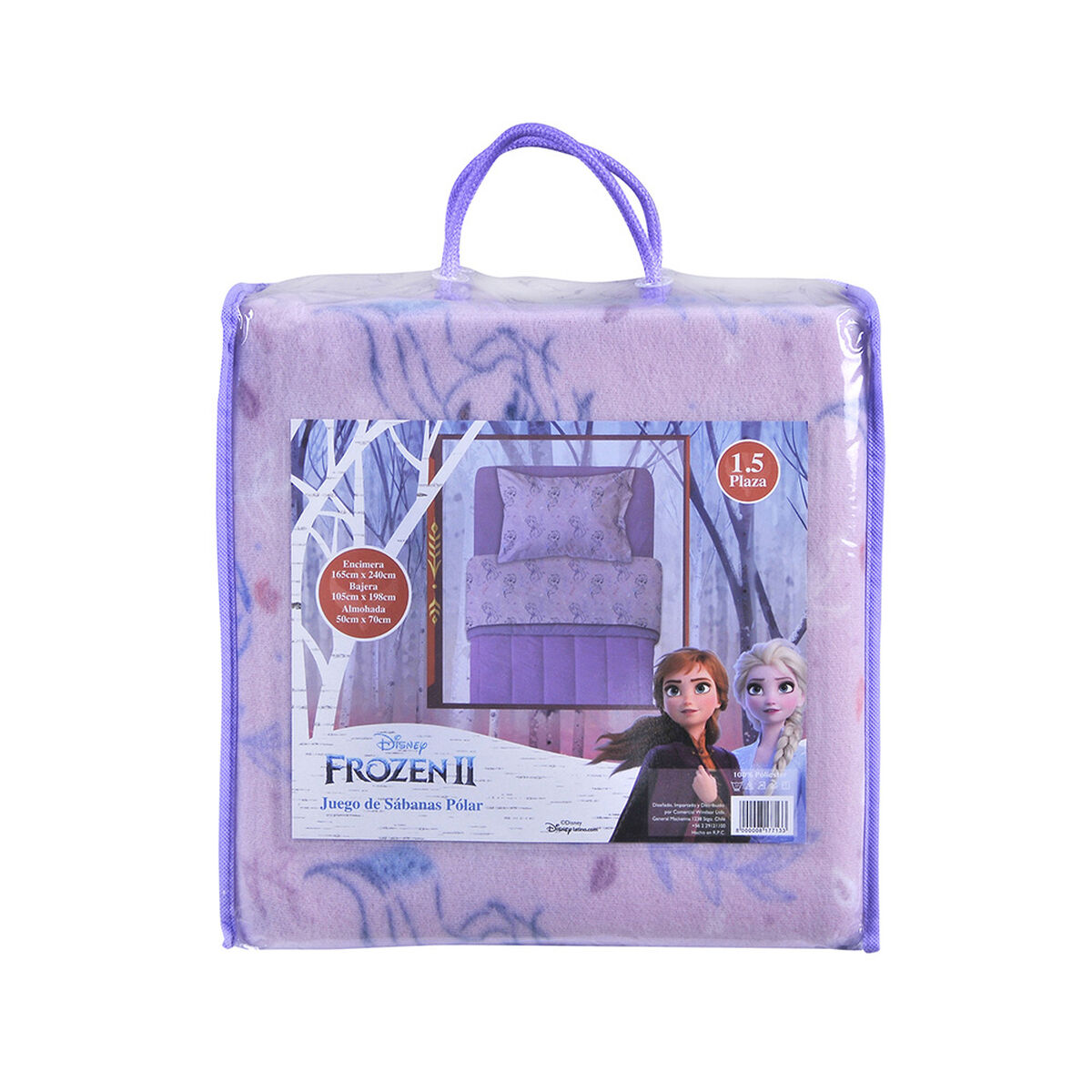 Juego de Sábanas Polar Disney Frozen 1,5 Plazas