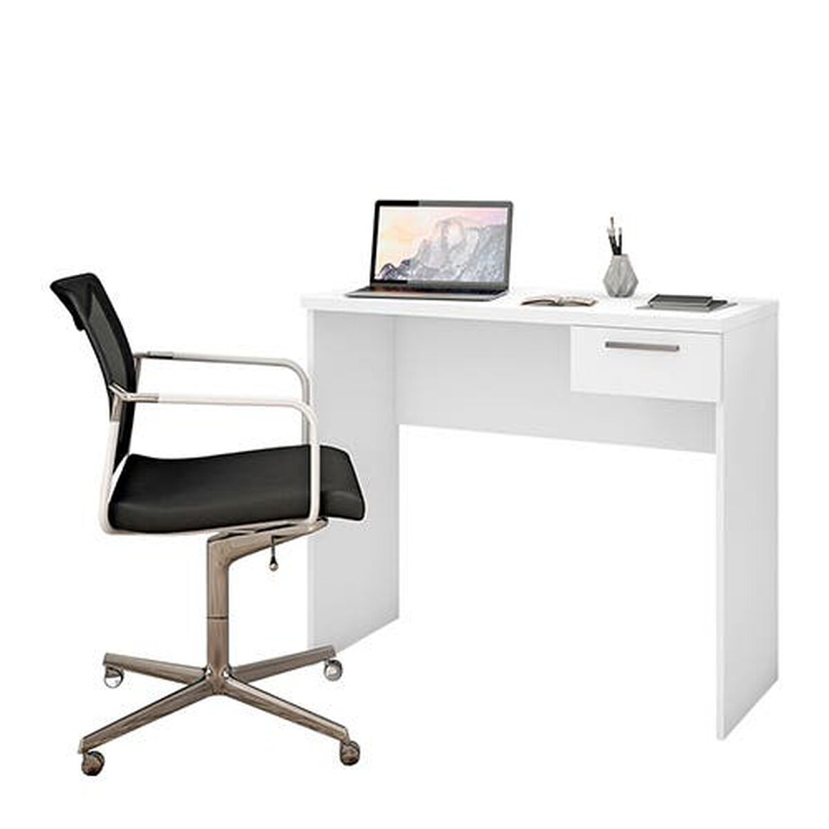 Escritorio Home Mobili Tom Blanco