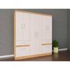 Closet Yardas Liliana 6 Puertas 4 Cajones Bicolor