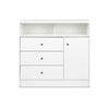 Cómoda CIC Kids 3 Cajones 1 Puerta Blanco