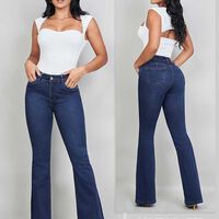 Jeans Flare Mujer Most Wanted Azul
