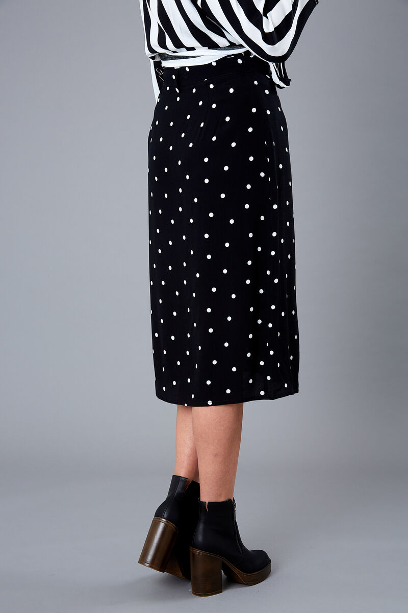 Falda Larga Lunares