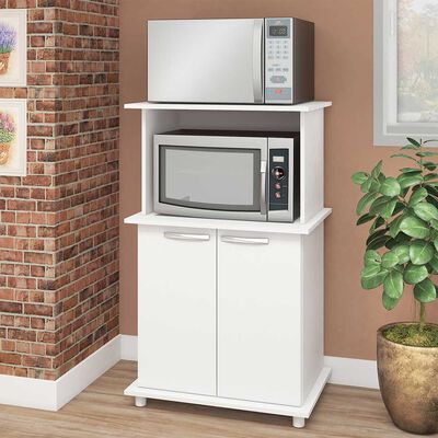 Imagen 1 del producto Mueble para Microondas Vekkahome Navona 2 Puertas Blanco