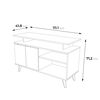 Rack TV Silcosil Larousse Hasta 42"
