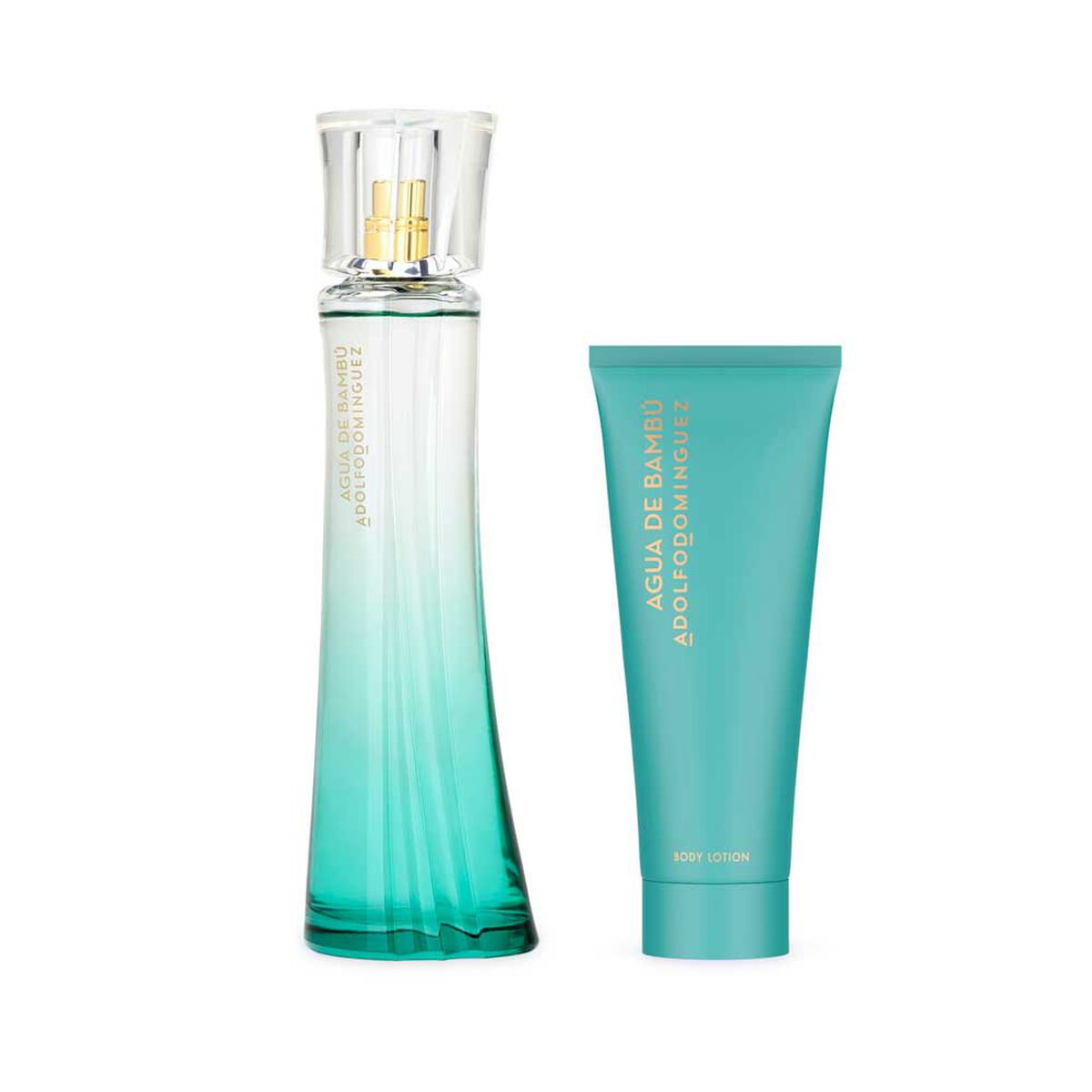 Set Perfume Adolfo Dominguez Agua Bambú Mujer EDT 100ml Body