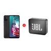 Combo Celular Motorola Moto G30 128GB 6,5" Gris Tornasol Liberado + Parlante Bluetooth JBL GO2 Negro