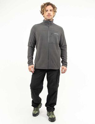 Imagen 2 del producto Polerón Deportivo Hombre Alpinextrem Gris, Negro, Verde