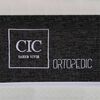 Cama Europea CIC 1,5 Plazas Ortopedic + Respaldo Dublin